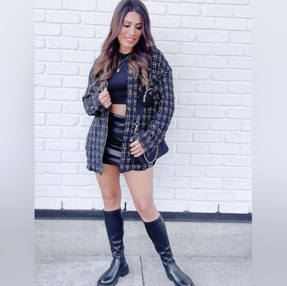 Priv NWTs Bella Tweed Shacket